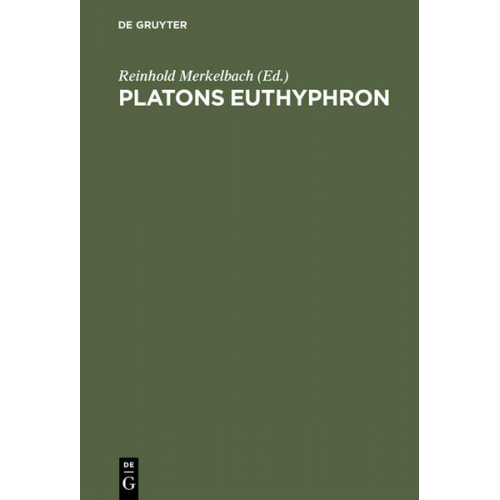 Platons Euthyphron