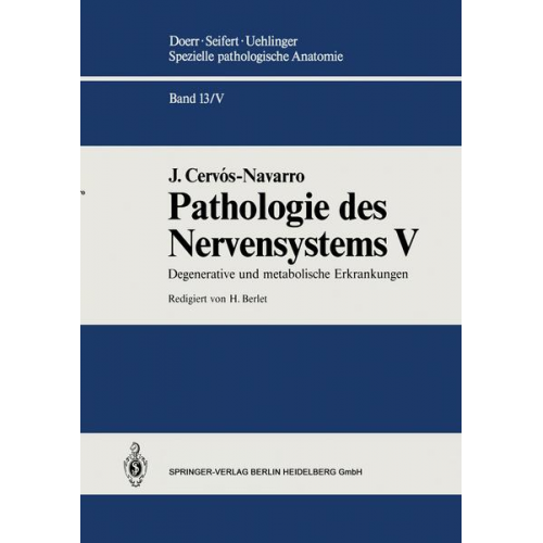 J. Cervos-Navarro - Pathologie des Nervensystems V