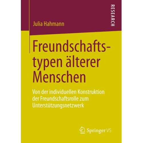 Julia Hahmann - Freundschaftstypen älterer Menschen