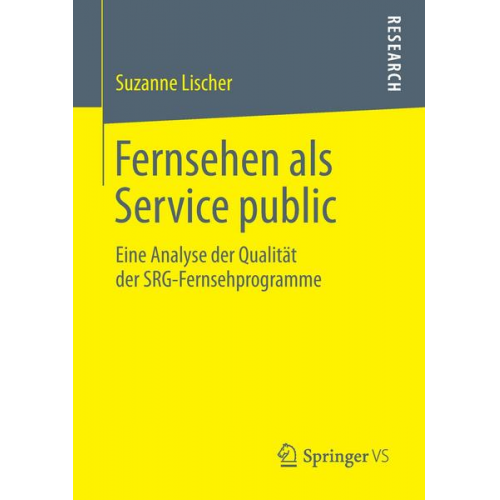 Suzanne Lischer - Fernsehen als Service public