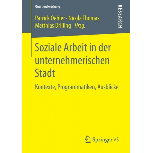 Soziale Arbeit in der unternehmerischen Stadt