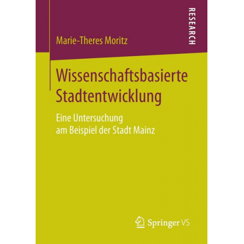 Marie-Theres Moritz - Wissenschaftsbasierte Stadtentwicklung