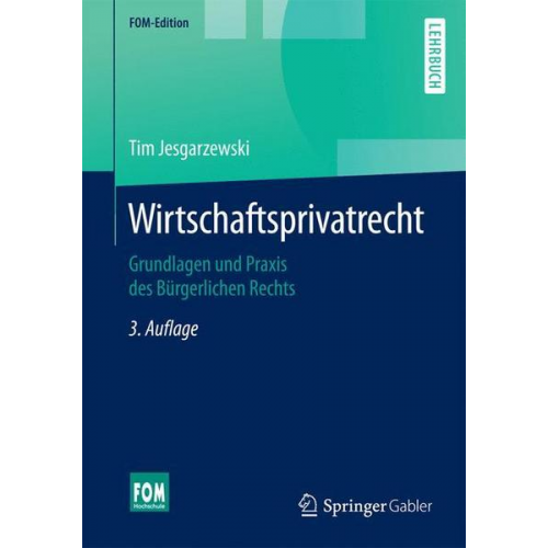 Tim Jesgarzewski - Wirtschaftsprivatrecht