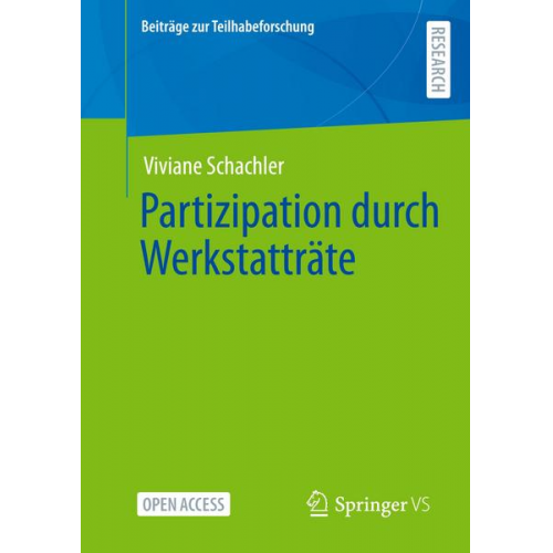 Viviane Schachler - Partizipation durch Werkstatträte