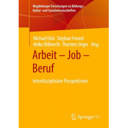 Arbeit – Job – Beruf