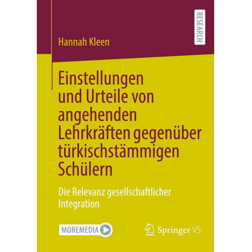 Hannah Kleen - Einstellungen und Urteile von angehenden Lehrkräften gegenüber türkischstämmigen Schülern