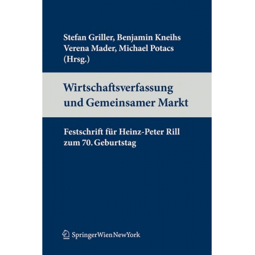 Wirtschaftsverfassung und Binnenmarkt