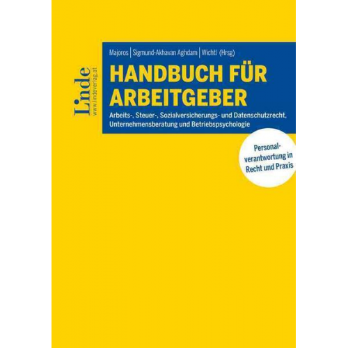 Wolfgang Chitil & Sabine Groblschegg & Elisabeth Knizak & Thomas Majoros & Philipp Reven - Handbuch für Arbeitgeber