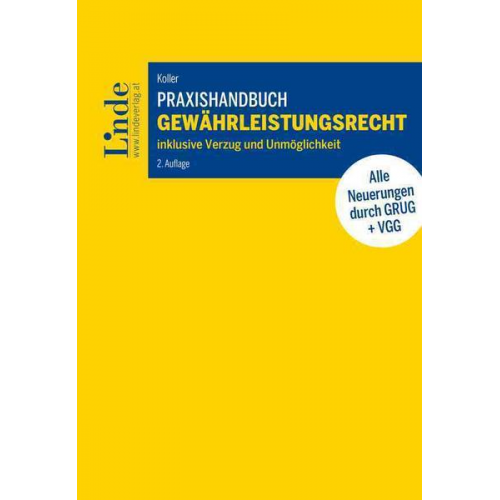 Carsten Koller - Praxishandbuch Gewährleistungsrecht