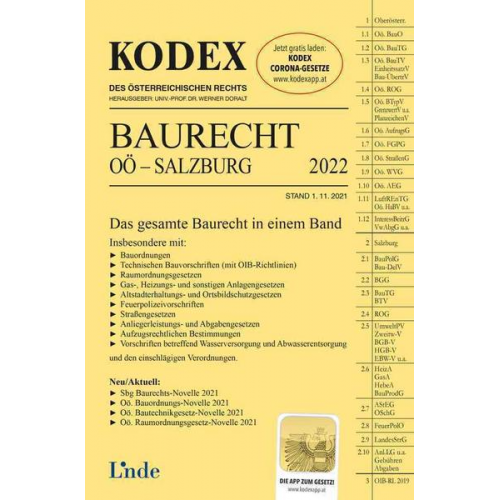 Dietmar Umdasch & Ludwig Stegmayer - KODEX Baurecht OÖ - Salzburg 2022