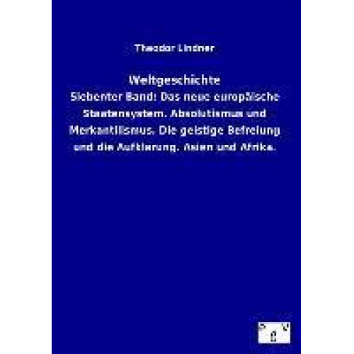 Theodor Lindner - Weltgeschichte