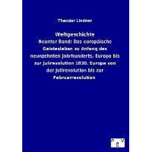 Theodor Lindner - Weltgeschichte