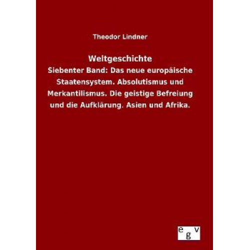 Theodor Lindner - Weltgeschichte