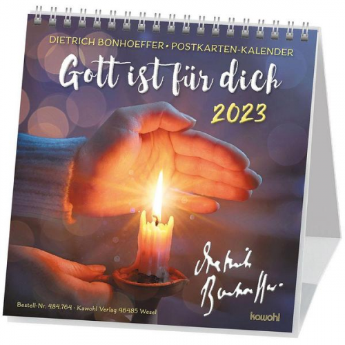 Dietrich Bonhoeffer - Gott ist für dich 2023