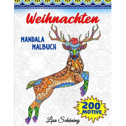 Lisa Schöning - Weihnachten Mandala Malbuch