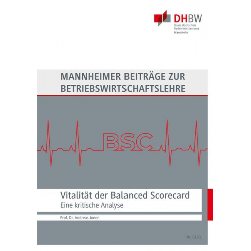 Andreas Jonen - Vitalität der Balanced Scorecard