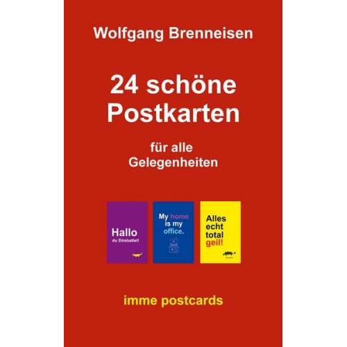 Wolfgang Brenneisen - 24 schöne Postkarten