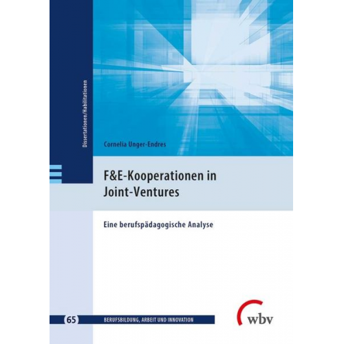 Cornelia Unger-Endres - F&E-Kooperationen in Joint-Ventures