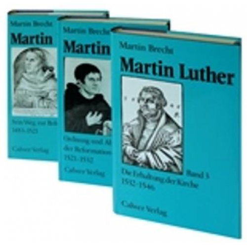 Martin Brecht - Martin Luther - 3 Bände