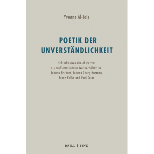 Yvonne Al-Taie - Poetik der Unverständlichkeit