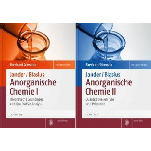 Eberhard Schweda - Package: Jander/Blasius, Anorganische Chemie I + II