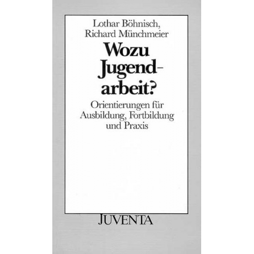 Richard Münchmeier & Lothar Böhnisch - Wozu Jugendarbeit