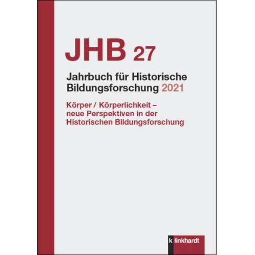 Jahrbuch für Historische Bildungsforschung Band 27 (2021)