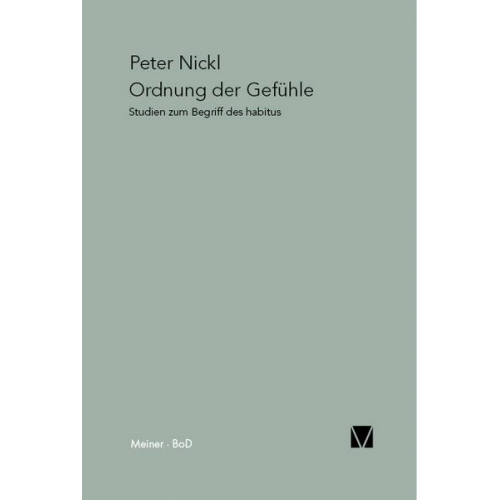 Peter Nickl - Ordnung der Gefühle