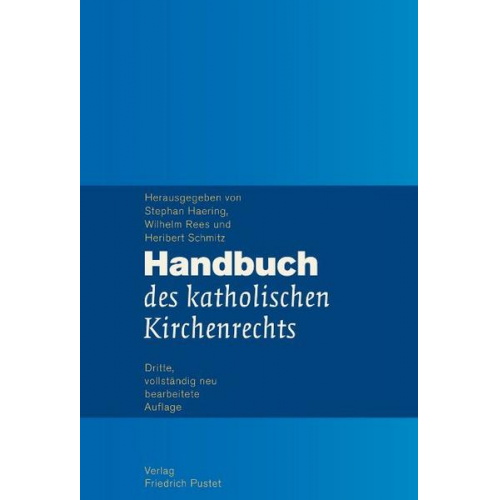 Handbuch des katholischen Kirchenrechts