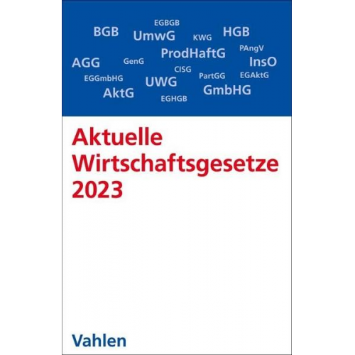 Aktuelle Wirtschaftsgesetze 2023