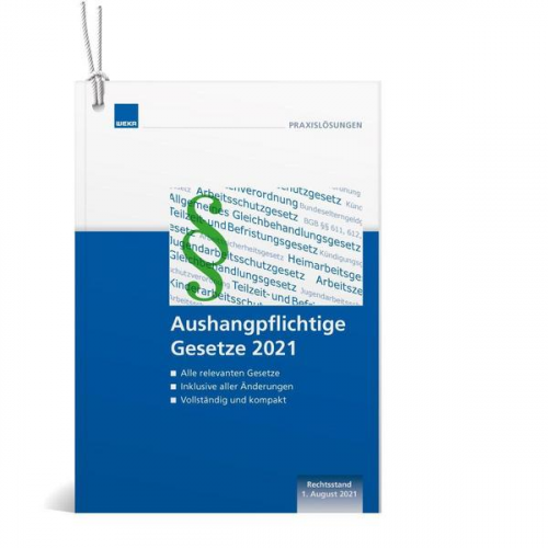 Aushangpflichtige Gesetze 2021