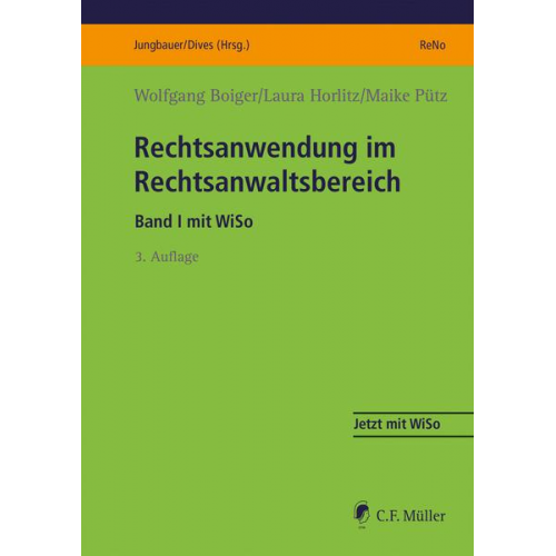 Wolfgang Boiger & Laura Hoffmann & Maike Pütz - Rechtsanwendung im Rechtsanwaltsbereich