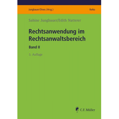 Sabine Jungbauer & Edith Natterer - Rechtsanwendung im Rechtsanwaltsbereich