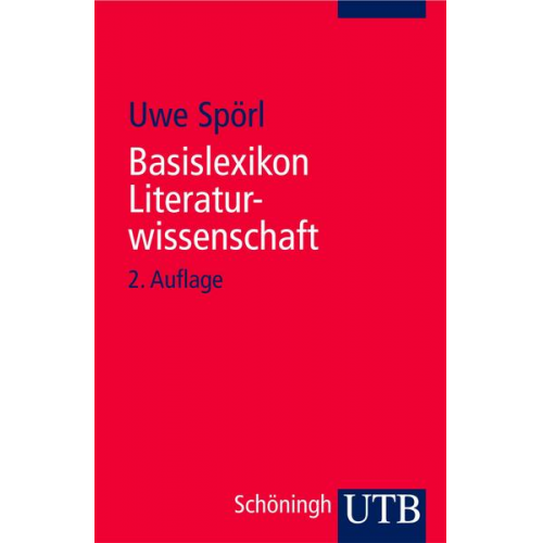 Uwe Spörl - Basislexikon Literaturwissenschaft