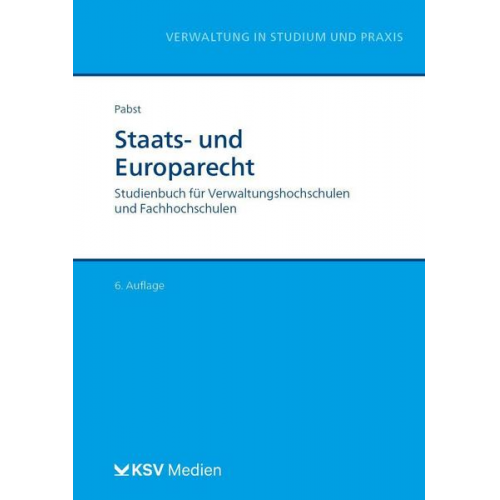 Heinz J. Pabst - Staats- und Europarecht