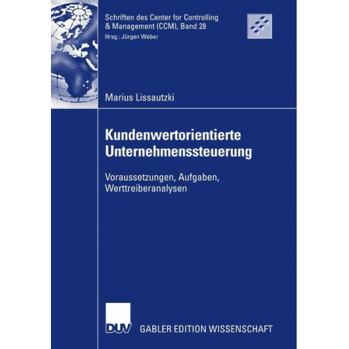 Marius Lissautzki - Kundenwertorientierte Unternehmenssteuerung