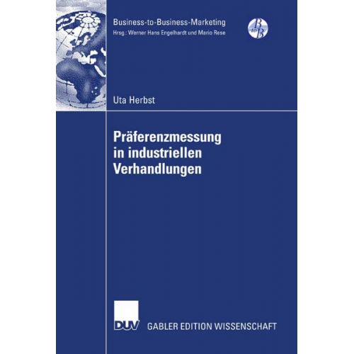 Uta Herbst - Präferenzmessung in industriellen Verhandlungen