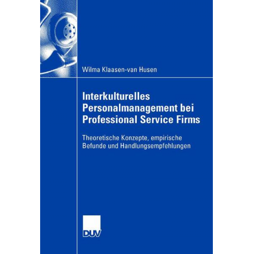 Wilma Klaasen-van Husen - Interkulturelles Personalmanagement bei Professional Service Firms