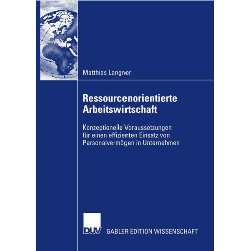 Matthias Langner - Ressourcenorientierte Arbeitswirtschaft