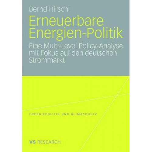 Bernd Hirschl - Erneuerbare Energien-Politik