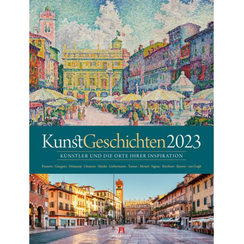 Ackermann Kunstverlag - KunstGeschichten Kalender 2023