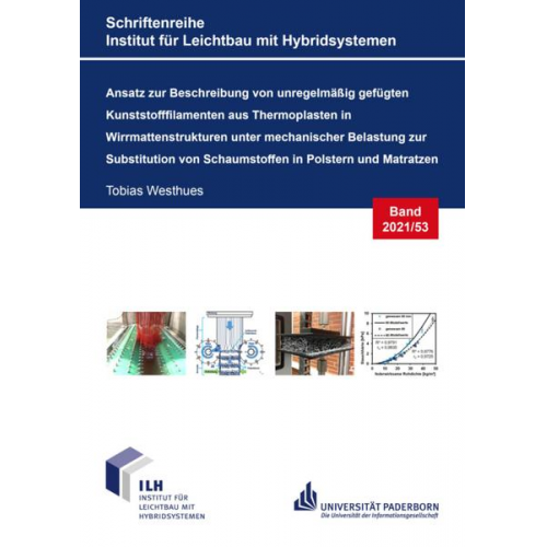 Tobias Westhues - Ansatz zur Beschreibung von unregelmäßig gefügten Kunststofffilamenten aus Thermoplasten in Wirrmattenstrukturen unter mechanischer Belastung zur Subs