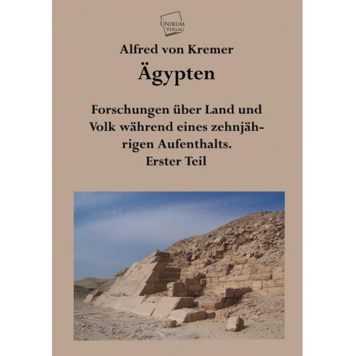 Alfred Kremer - Ägypten