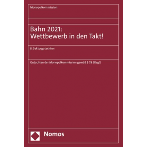 Bahn 2021: Wettbewerb in den Takt!