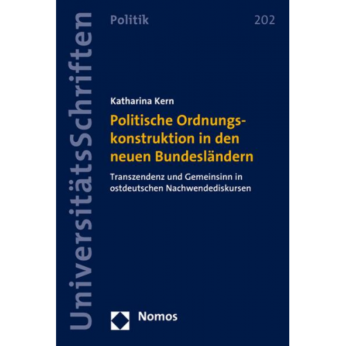 Katharina Kern - Politische Ordnungskonstruktion in den neuen Bundesländern