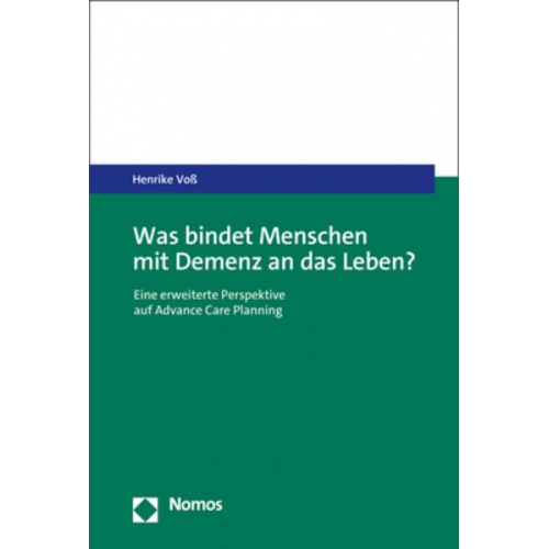 Henrike Voss - Was bindet Menschen mit Demenz an das Leben?