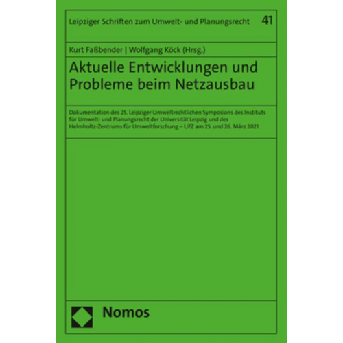 Aktuelle Entwicklungen und Probleme beim Netzausbau