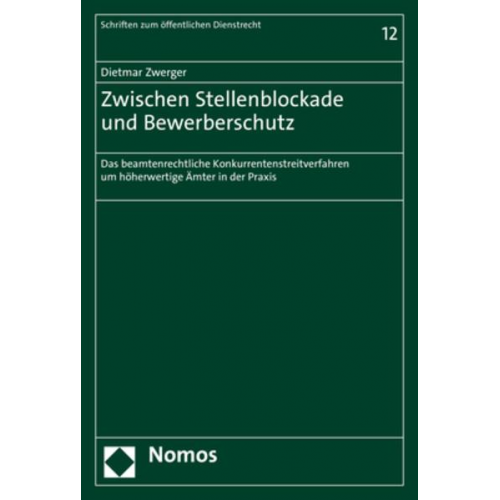 Dietmar Zwerger - Zwischen Stellenblockade und Bewerberschutz