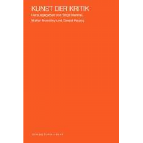 Stefan Nowotny - Kunst der Kritik