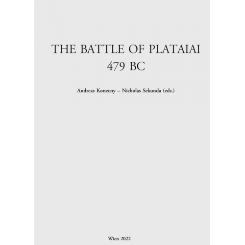 The Battle of Plataiai 479 BC